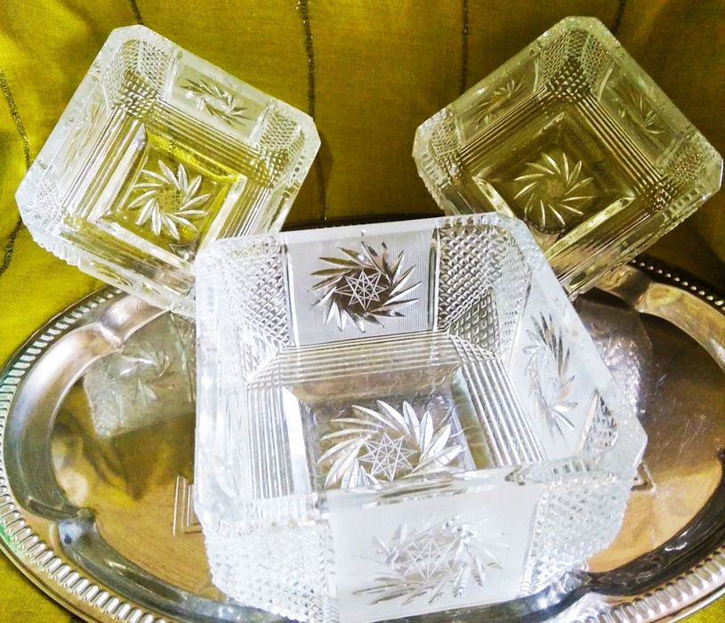 Хрустальные вазы, новые