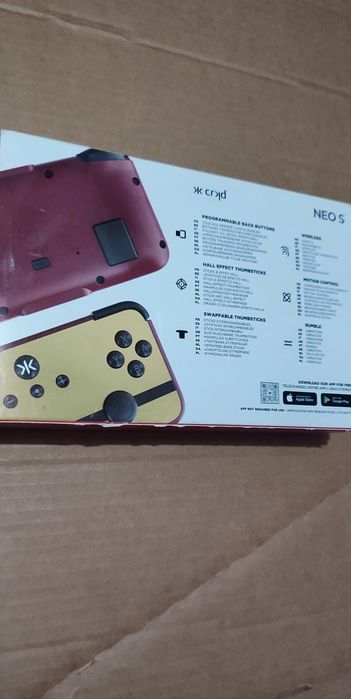 Controler wireless CRKD NEO S Retro Gold Edition . Nintendo Switch,Nou