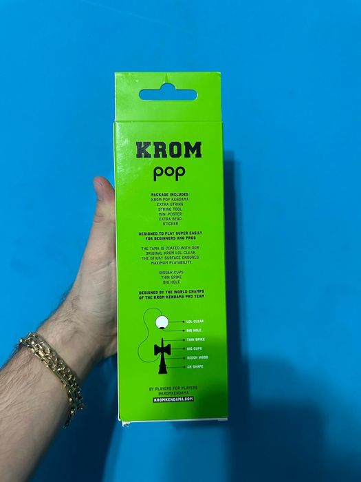Kendama krom pop noua