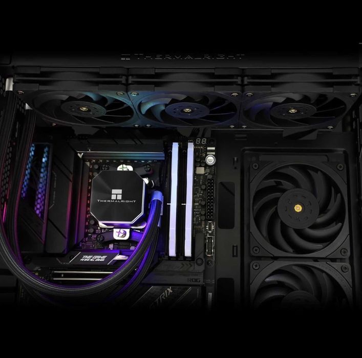 Cooler CPU lichid Thermalright Frozen Edge 360 ventilatoare PWM,viteză pompă 3300 RPM,rulment S-FDB,AMD AM4/AM5,Intel LGA1150/1155/1200/1700/2011