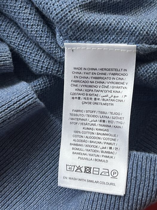 GANT : Cotton Pique C-Neck  НОВ 2ХЛ / Оригинал