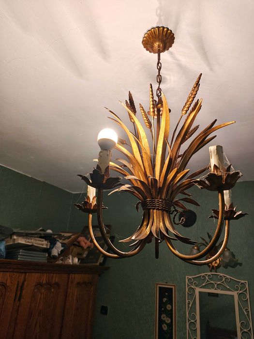 Ретро полилей и аплик ръчна изработка