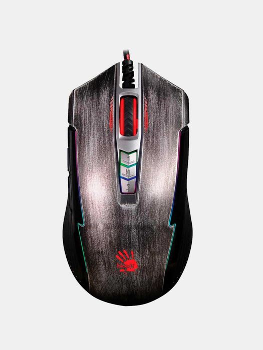 Проводная игровая мышь Bloody P93 Light Strike RGB +/