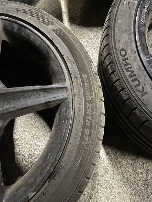 Алуминиеви джанти с гуми AMG стил за Mercedes 18"