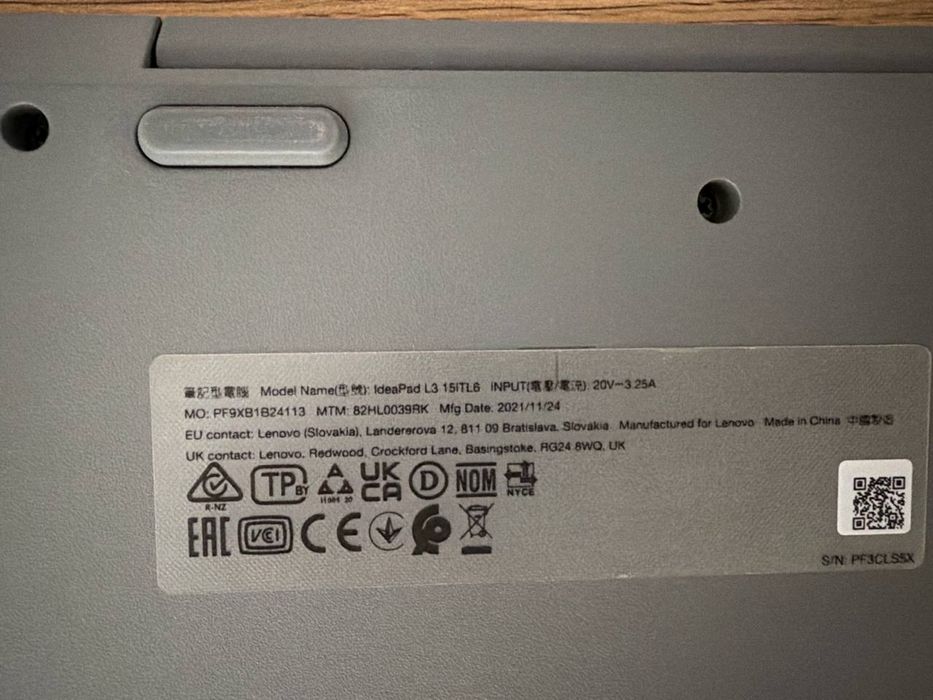 Ноутбук Lenovo Idea Pad L3