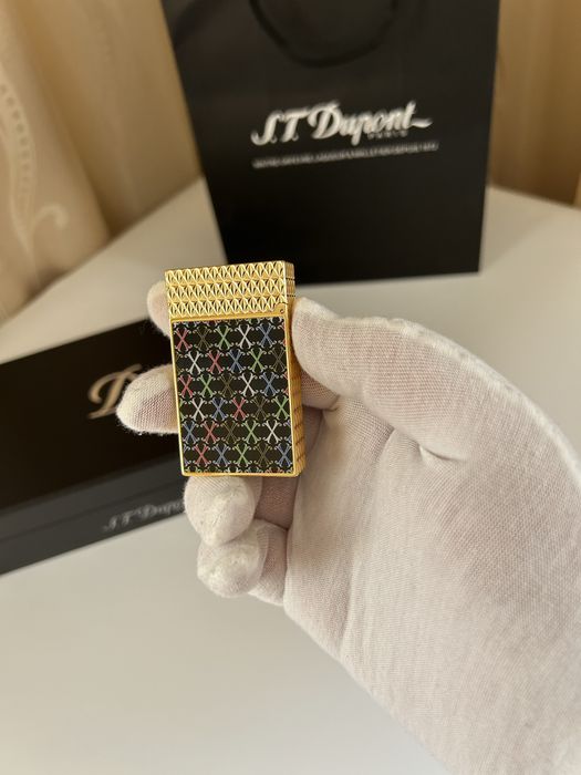S.T. Dupont Ligne 2 Fuente оригинална запалка с 2 пламъка
