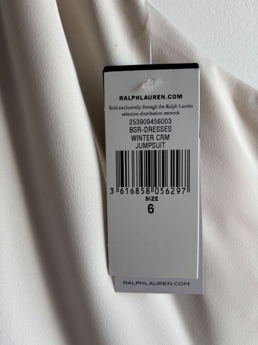 ЧИСТО НОВ ГАЩЕРИЗОН Ralph Lauren- В бяло Размер 6