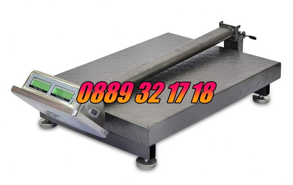 Кантар с платформа до 100 кг, електронен кантар, везна до 100 кг