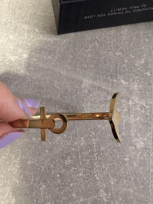 Гривна Paul Hewitt The Anchor с покритие розово злато