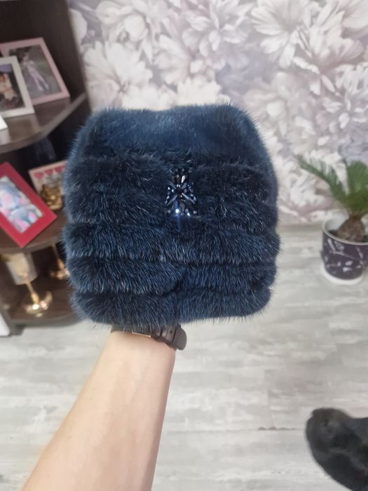 Шапка норковая новая