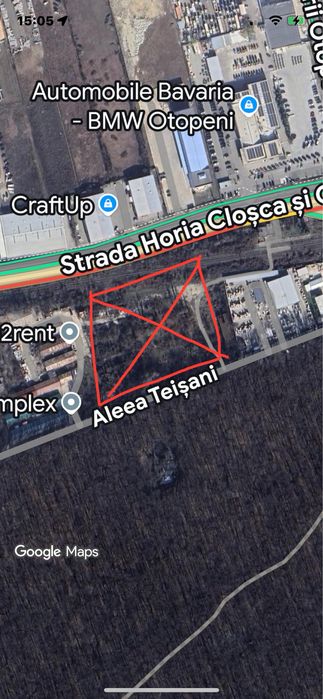 Inchiriez  teren 16.000mp Aleea Teisani Sct 1 Bucuresti,1.4€/mp