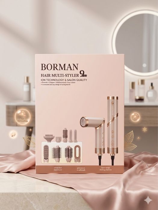 Стайлер фен BORMAN