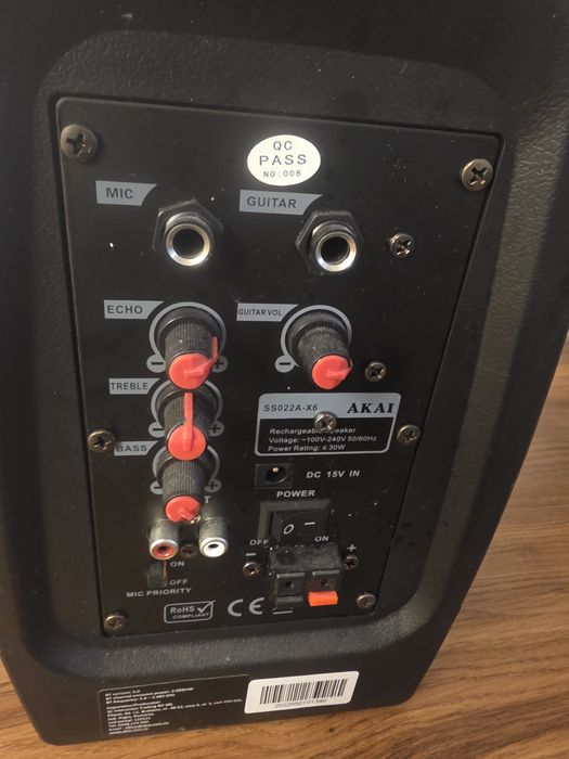 Boxa portabila Akai 30w