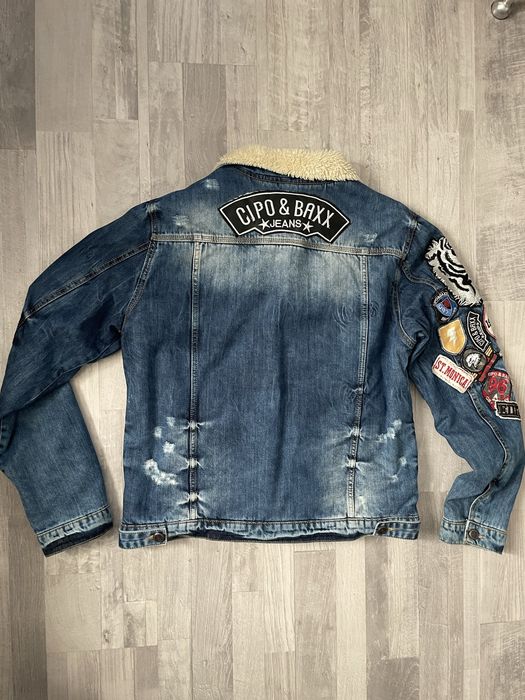 CIPO & BAXX / мъжко дънково зимно яке L