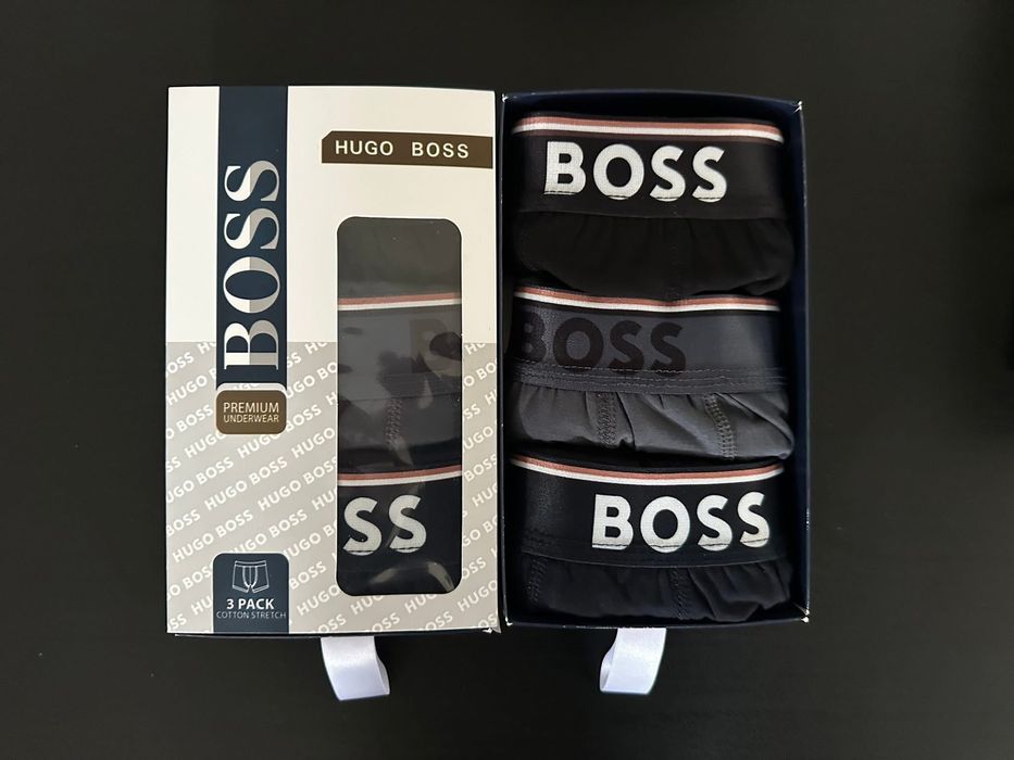 Boxeri barbati 3 la set boss ck armani