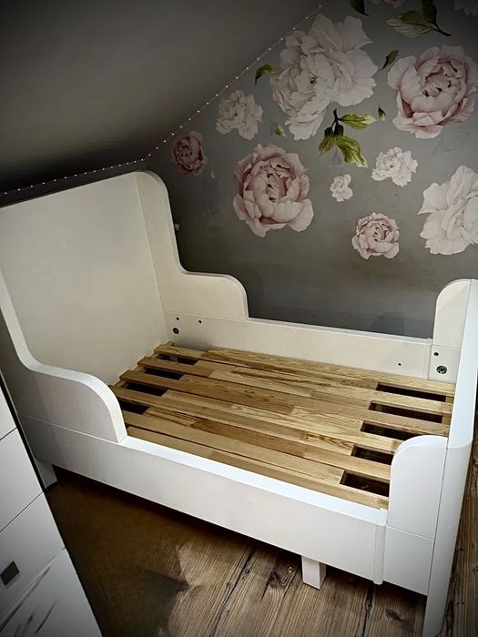 Pat extensibil ikea busunge pat copii extensibil evolutiv 80x200