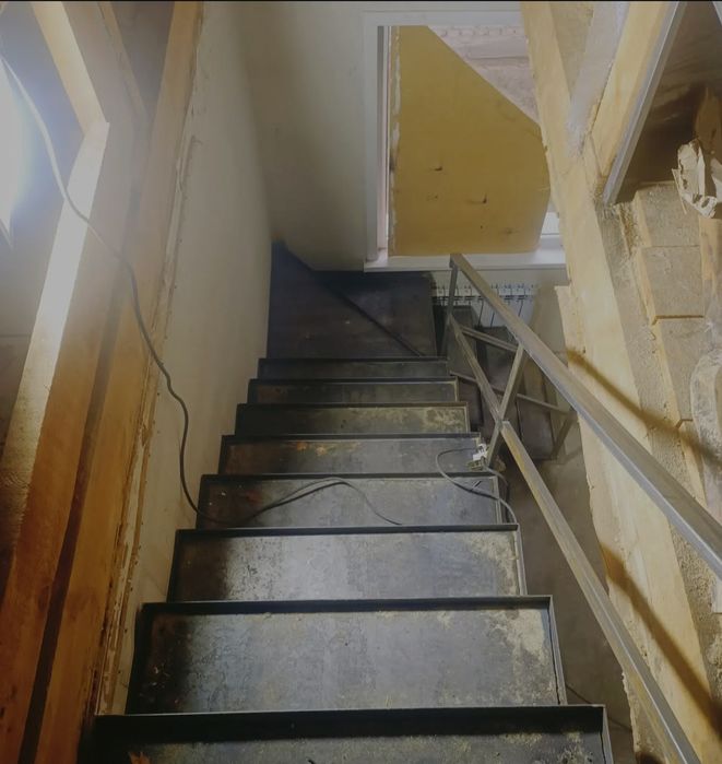 Лестница металло каркас