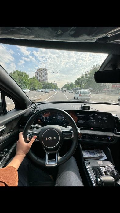 Kia sportage x line полный ФУЛЛ ЦВЕТ Чёрный жемчуг