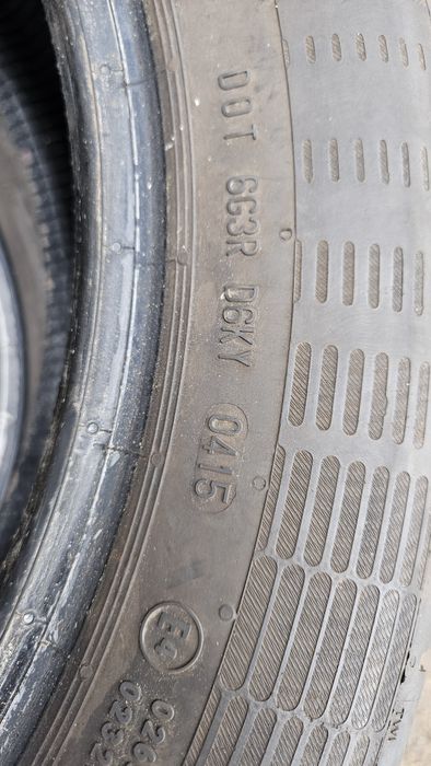 4бр гуми 215 55 17 континентал continental