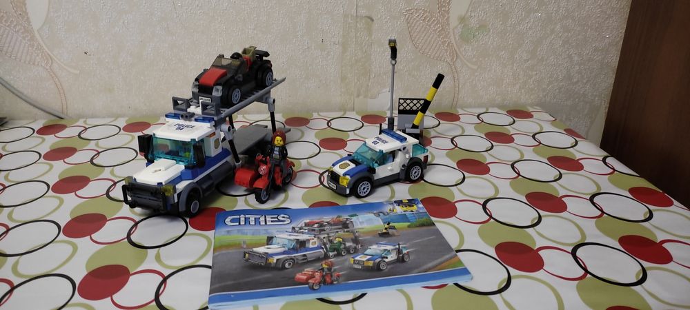 Детский конструктор ограбление грузовика