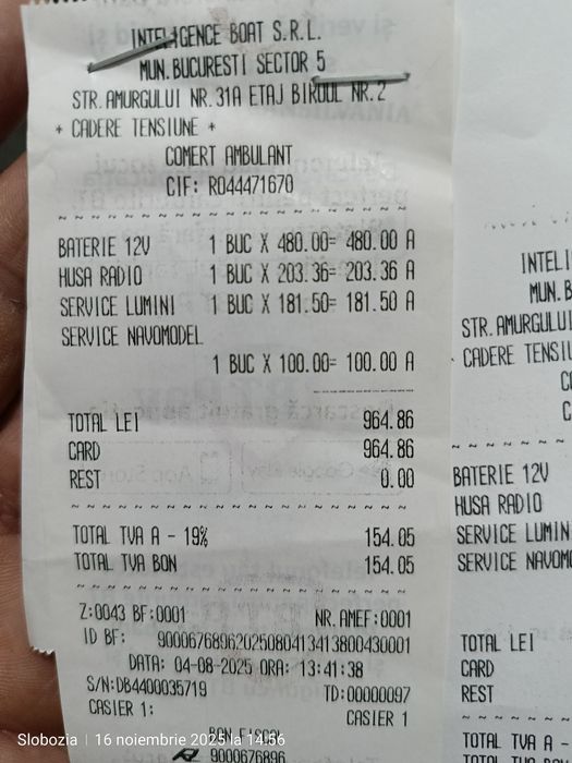 Navomodel Smart Boat Exon 3100 lei