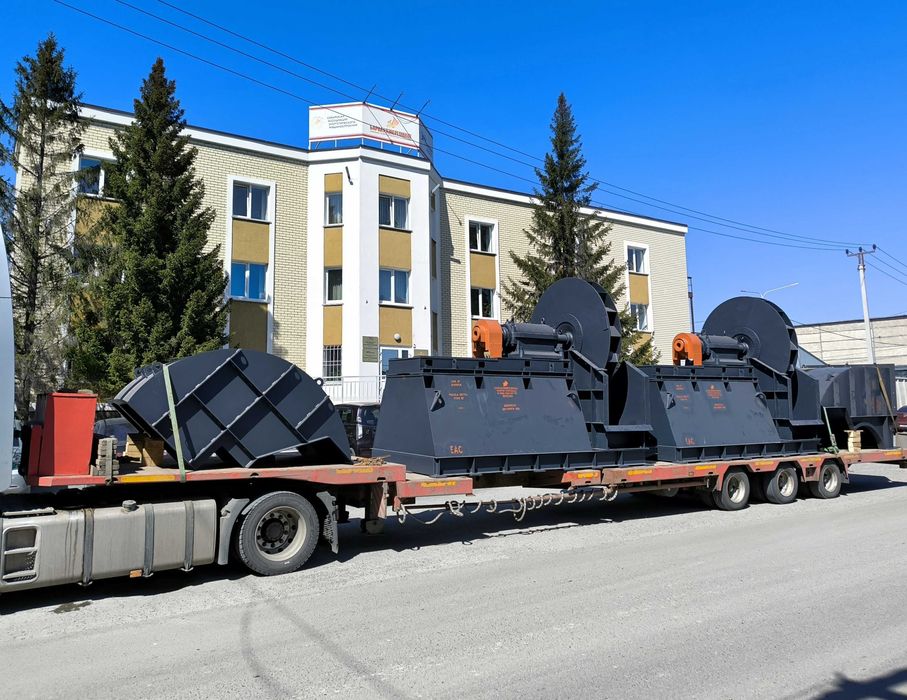 Дымососы ДН с ходовой частью производительностью 38 300–207 000 м³/ч