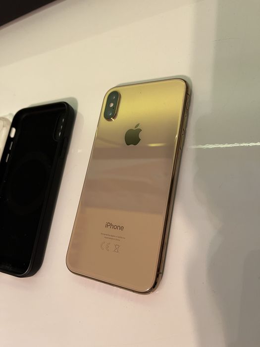 Iphone XS 256 gold cutie originala