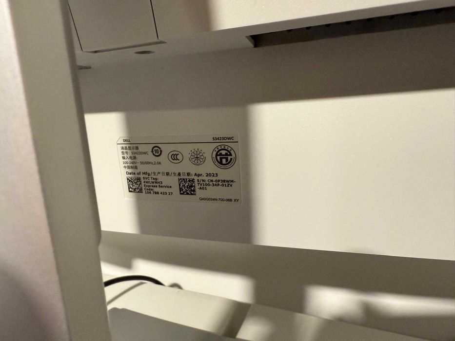 Monitor Gaming curbat LED VA DELL S3423DWC, 34"