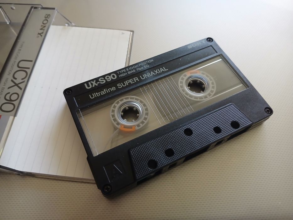 Casetă audio Sony UX-S 90, un model clasic
