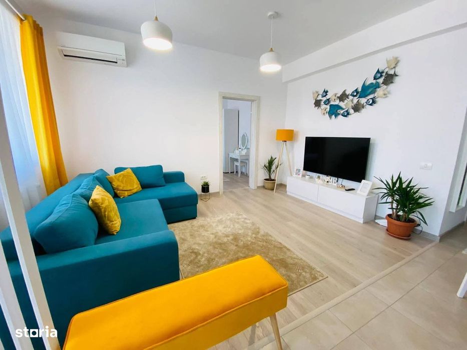 Mamaia Nord Promenada Apartament 2 camere si parcare de inchiriat