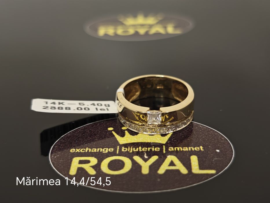 Bijuteria Royal: Inel aur 14k/5.40 gr