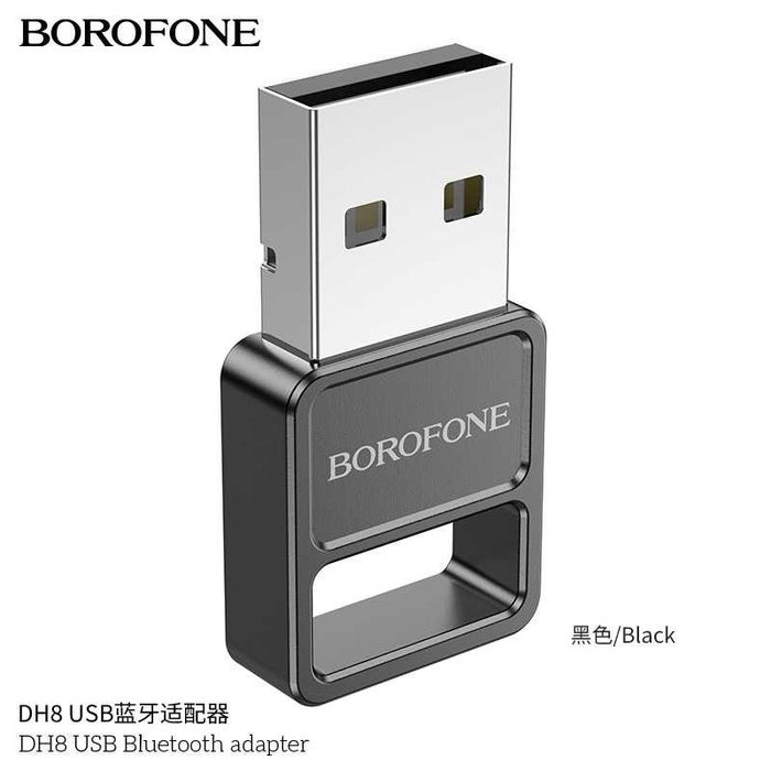 Borofone DH8 Adapter Usb to Bluetooth v5.1 multi-device speed 3.0 Mbps