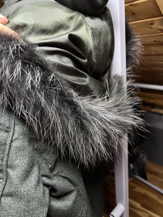 Geaca Kinloch puf si pene barbati marimea M blana naturala