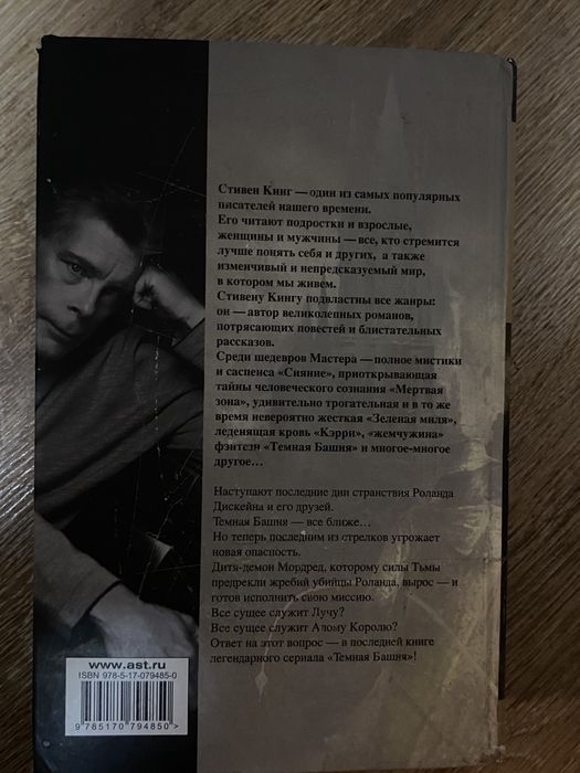 Книга «темная башня» Стивен Кинг 16+