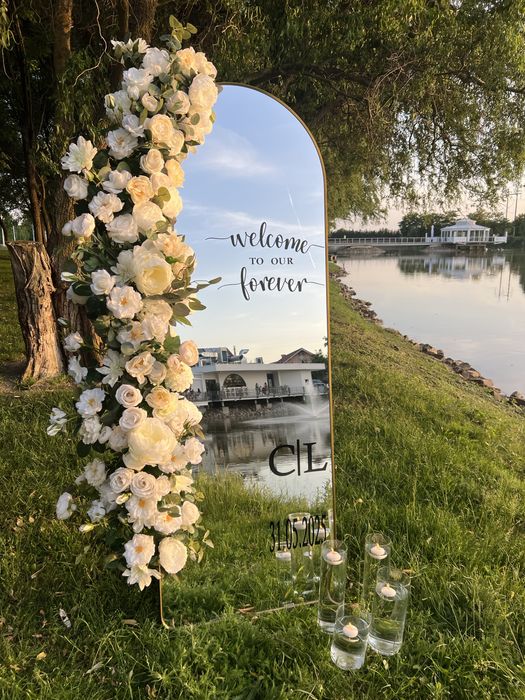 Oglinda personalizabila cu stikere