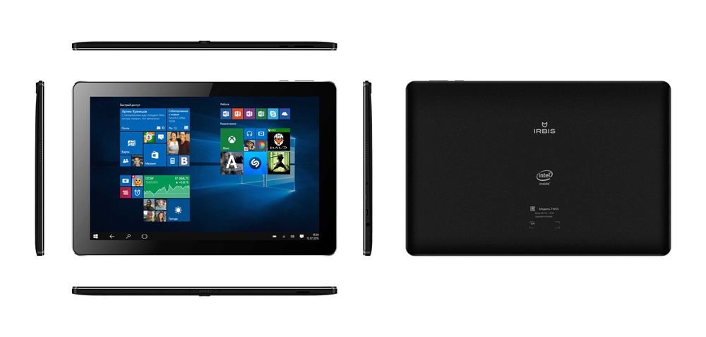 Irbis TW55 windows planshet