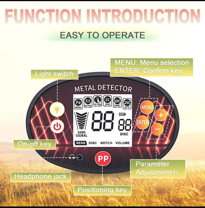 Металоискатель профессиональный