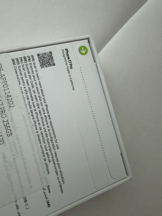 Iphone 17 PRO 256gb/512gb garantie 2 ani SIGILAT NOU ORANGE/PORTOCALIU