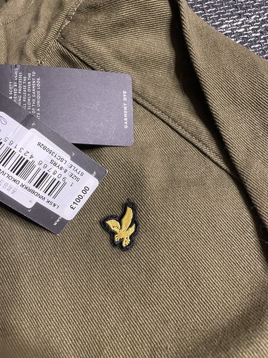 Lyle&Scott DarkOlive 8/9 years