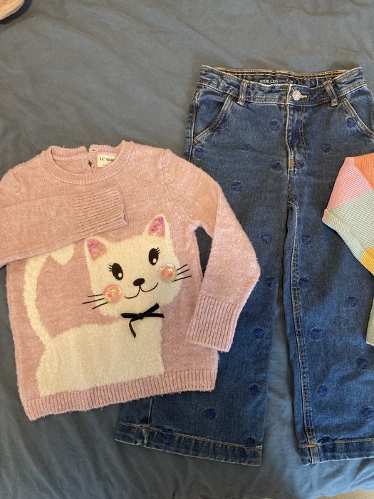 Лот детски дрехи 110см