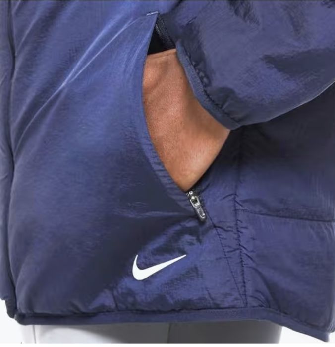 Nike Men's Sports Running Aerolayer Lightweight Jacket Navy