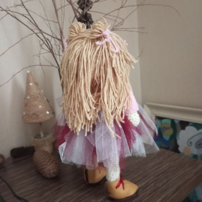 Кукла тильда связанная крючком