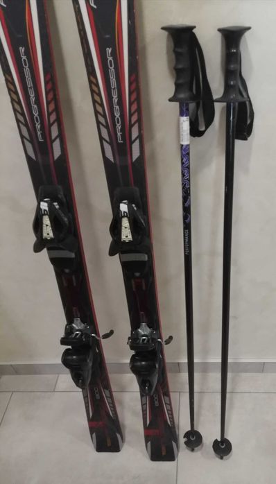 Ски Fischer Progressor 800 155см, щеки 120см, калъф