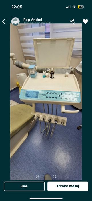 Scaun stomatologic Unit