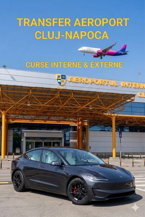 Transfer spre și dinspre Aeroport Cluj-Napoca !!