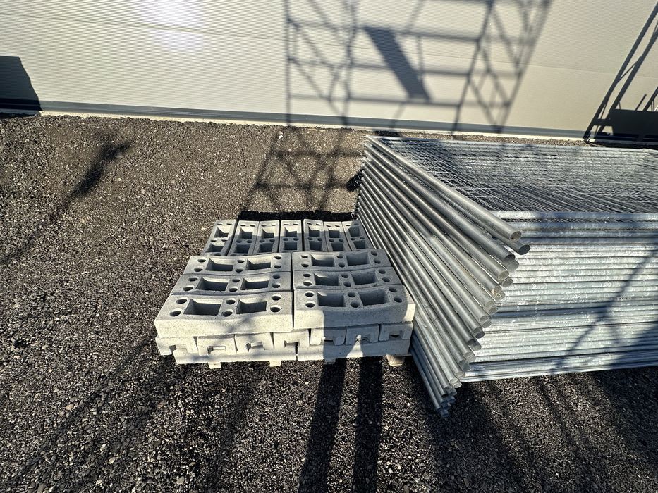 Gard provizoriu șantier zincat  Italia