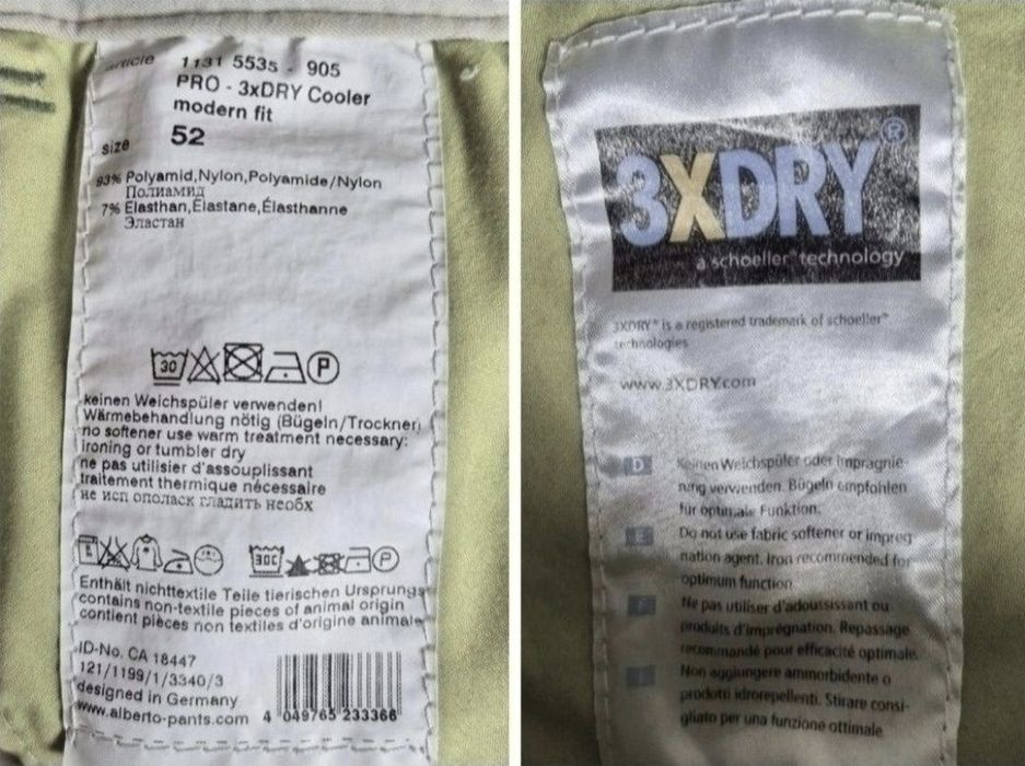 Pantaloni Eleganți Bărbați Calvin Klein - 100% Lână Pură - M