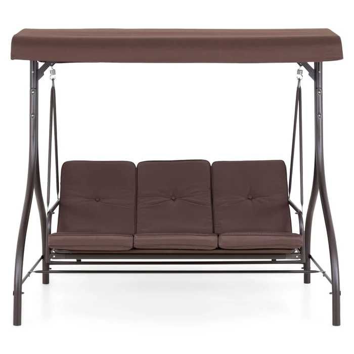 Leagan/Balansoar pentru gradina/terasa 3 locuri cu funcție de pat Maro