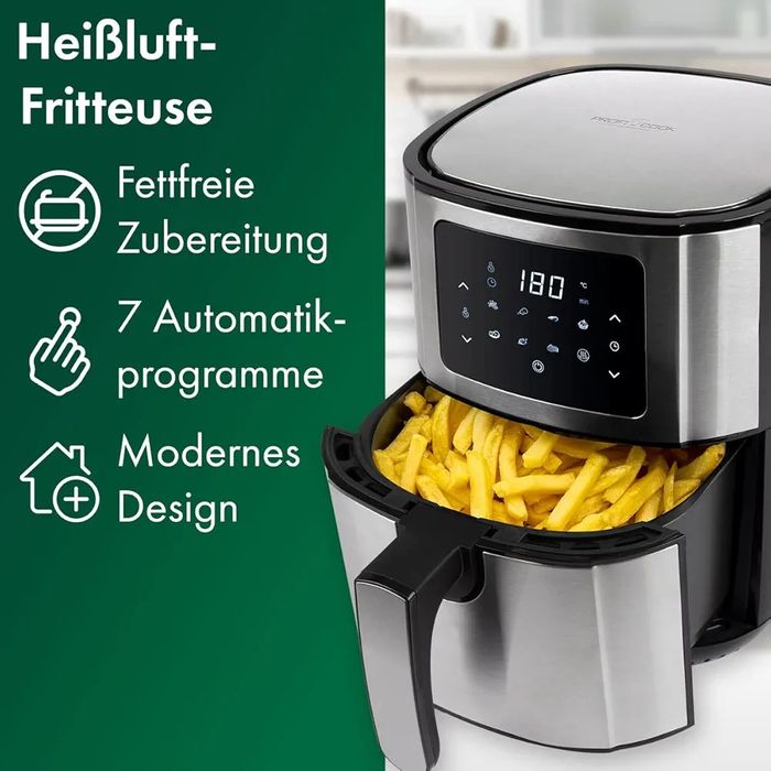 Нов фритюрник с горещ въздух/ Air Fryer 5,5 л Proficook PC-FR 12