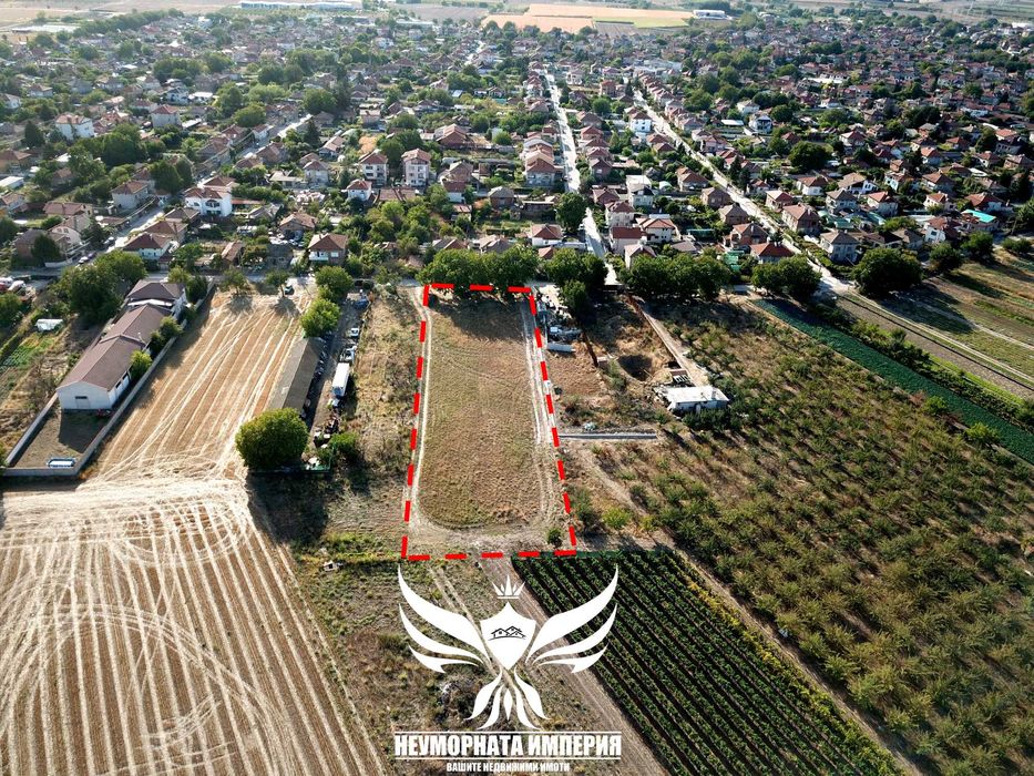 Продавам земя 3700кв.м. в с.Крумово топ локация